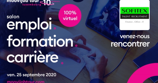 Sofitex Talent Recruitment présent au Moovijob Tour 2020 en virtuel ! 